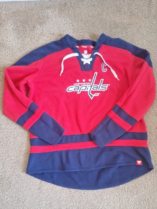 Fanatics Tops - Washington Capitals Alexander Ovechkin #8 Fleece Jersey Women's Size 2XL